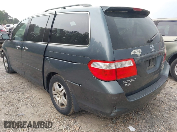 2006 Honda Odyssey EX-L z VIN 5FNRL38756B420817, wystawiony jako IAAI lot #42101271 z przebiegiem 203 892 mil mil oraz . Historia ofert i sprzedaży dostępna na DreamBid. Obrazek 3.