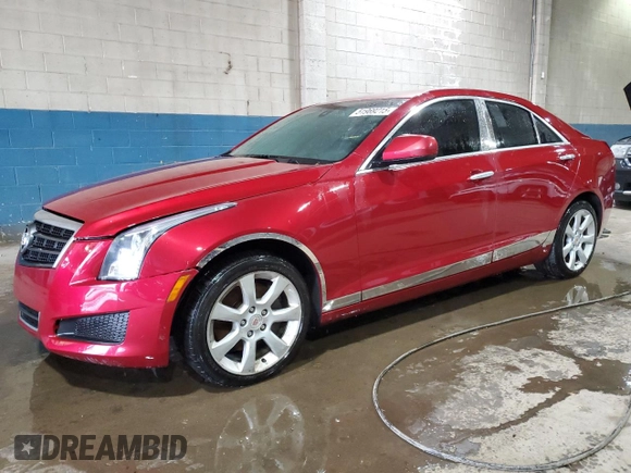 2013 Cadillac ATS z VIN 1G6AG5RX9D0138075, wystawiony jako Copart lot #51969215 z przebiegiem 160 865 mil mil oraz Czysty tytuł • Clean title. Historia ofert i sprzedaży dostępna na DreamBid. Obrazek 1.