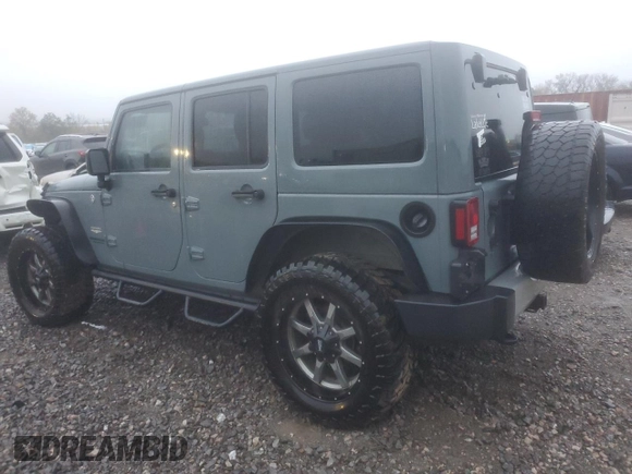 2015 Jeep Wrangler Unlimited Altitude with VIN 1C4BJWEG2FL526510, listed as a Copart auction lot 80788854 with Not provided miles and Salvage title. Bid and sale history available at DreamBid. Image 2.
