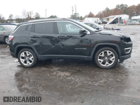 2020 Jeep Compass Limited with VIN 3C4NJCCB5LT231159, listed as a IAAI auction lot 40863456 with 73,880 mi miles and . Bid and sale history available at DreamBid. Image 13.