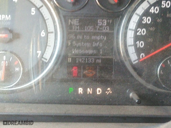 2009 Dodge Ram 1500 SLT with VIN 1D3HB18T79S793419, listed as a IAAI auction lot 40918211 with 142,133 mi miles. Bid and sale history available at carsss.com. Image 7.