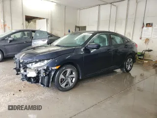 2020 Honda Civic LX z VIN 2HGFC2F62LH554568, wystawiony jako Copart lot #57359835 z przebiegiem 28 025 mil mil oraz Szkoda całkowita • Salvage title. Historia ofert i sprzedaży dostępna na DreamBid. Obrazek 1.