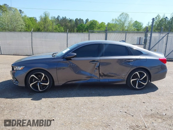 2019 Honda Accord Sport with VIN 1HGCV1F31KA082048, listed as a IAAI auction lot 41986189 with 78,708 mi miles and . Bid and sale history available at DreamBid. Image 14.