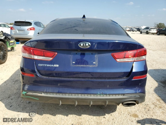 2020 Kia Optima LX with VIN 5XXGT4L32LG383106, listed as a Copart auction lot 43649615 with 128,213 mi miles and Salvage Title. Bid and sale history available at carsss.com. Image 6.