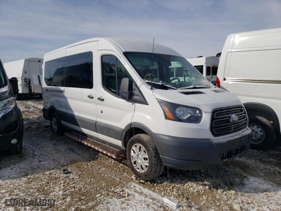 2016 Ford Transit Cargo Van with VIN 1FTYR2CM1GKA97310, listed as a Copart auction lot 44336235 with 0 mi miles and Clean Title. Bid and sale history available at carsss.com. Image 4.