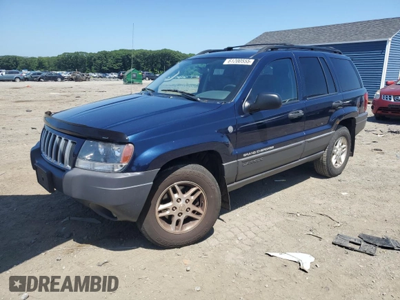 2004 Jeep Grand Cherokee Laredo with VIN 1J4GW48N34C425845, listed as a Copart auction lot 61200555 with 133,664 mi miles and Clean title. Bid and sale history available at DreamBid. Image 1.