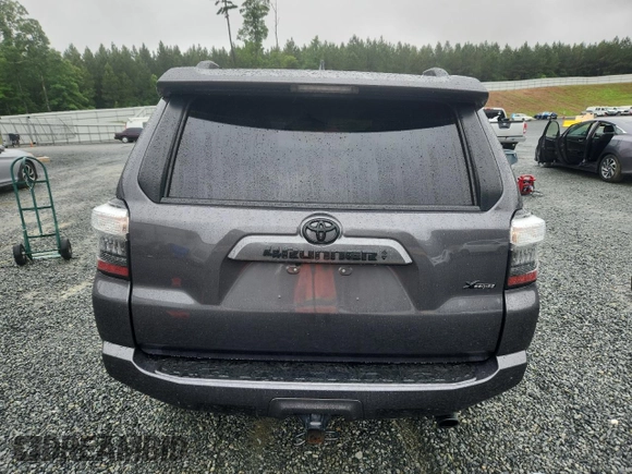 2022 Toyota 4Runner SR5 Premium with VIN JTENU5JR7N5978506, listed as a Copart auction lot 58580865 with 112,793 mi miles and Salvage title. Bid and sale history available at DreamBid. Image 6.