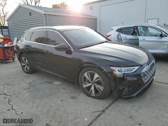 2024 Audi Q8 e-tron Premium Plus with VIN WA15AAGE6RB006178, listed as a Copart auction lot 85294734 with 16,788 mi miles and Salvage Title. Bid and sale history available at carsss.com. Image 4.