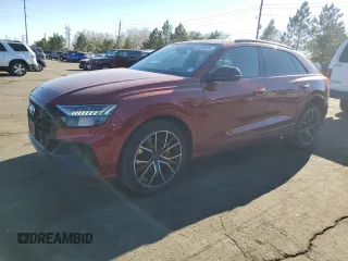 2022 Audi SQ8 Prestige z VIN WA1CWBF11ND029394, wystawiony jako Copart lot #82160404 z przebiegiem 19 350 mil mil oraz Szkody całkowita. Historia ofert i sprzedaży dostępna na DreamBid. Obrazek 1.