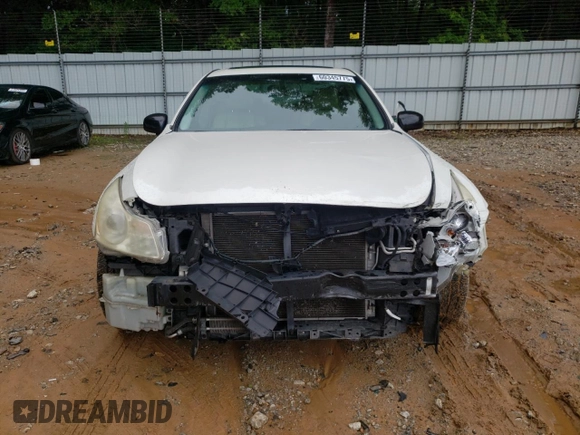 2008 Infiniti G35 Journey with VIN JNKBV61E98M228766, listed as a Copart auction lot 60345775 with 166,657 mi miles and Salvage title. Bid and sale history available at DreamBid. Image 5.