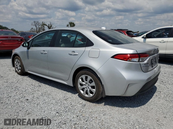 2025 Toyota Corolla LE z VIN 5YFB4MDE2SP281107, wystawiony jako Copart lot #55978955 z przebiegiem 2 024 mil mil oraz Nie do naprawy • Non repairable. Historia ofert i sprzedaży dostępna na DreamBid. Obrazek 2.