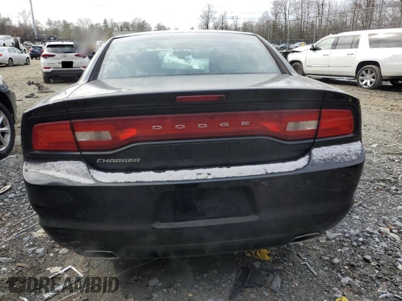 2013 Dodge Charger SE with VIN 2C3CDXBG4DH720492, listed as a Copart auction lot 49490235 with 175,435 mi miles and Non Repairable. Bid and sale history available at DreamBid. Image 6.