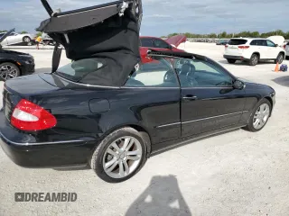 2009 Mercedes-Benz CLK 350 with VIN WDBTK56F29T104192, listed as a Copart auction lot 81130764 with Not Provided miles and Salvage Title. Bid and sale history available at DreamBid. Image 3.