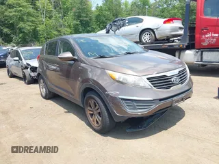 2011 Kia Sportage LX with VIN KNDPBCA21B7089890, listed as a IAAI auction lot 42608220 with 181,371 mi miles and . Bid and sale history available at DreamBid. Image 1.