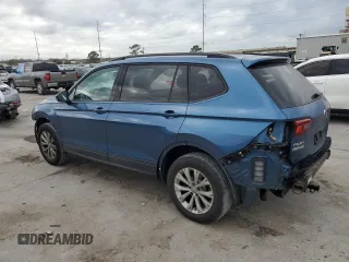 2018 Volkswagen Tiguan S with VIN 3VV0B7AX6JM105107, listed as a Copart auction lot 89363855 with 127,860 mi miles and Salvage title. Bid and sale history available at DreamBid. Image 2.