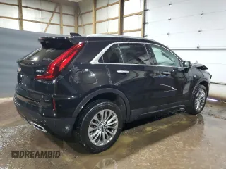 2025 Cadillac XT4 AWD Premium Luxury with VIN 1GYFZDR45SF121890, listed as a Copart auction lot 49257295 with 0 mi miles and Clean Title. Bid and sale history available at carsss.com. Image 3.