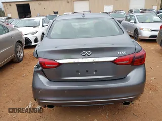 2023 Infiniti Q50 Luxe with VIN JN1EV7BP3PM511881, listed as a IAAI auction lot 41217294 with 18,620 mi miles and . Bid and sale history available at DreamBid. Image 16.
