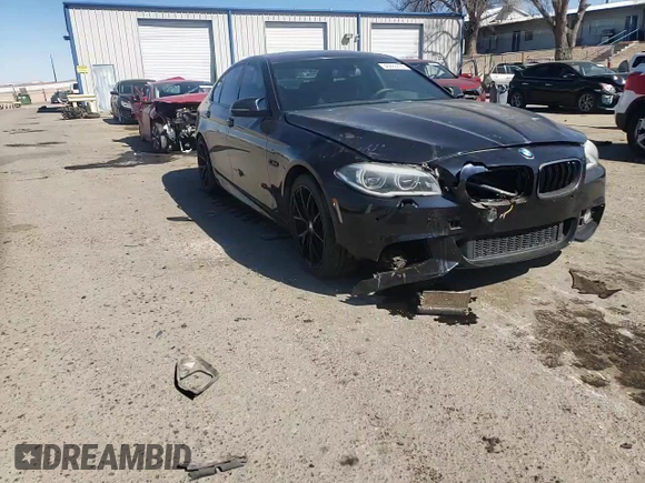 2015 BMW 5 Series 550i with VIN WBAKN9C50FD961489, listed as a Copart auction lot 46683795 with 90,235 mi miles and Salvage title. Bid and sale history available at DreamBid. Image 10.
