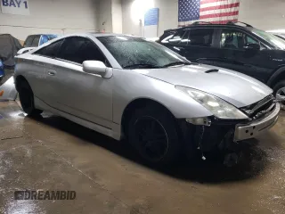 2002 Toyota Celica GT with VIN JTDDR32T720128528, listed as a Copart auction lot 79963994 with 79,901 mi miles and Salvage Title. Bid and sale history available at carsss.com. Image 4.