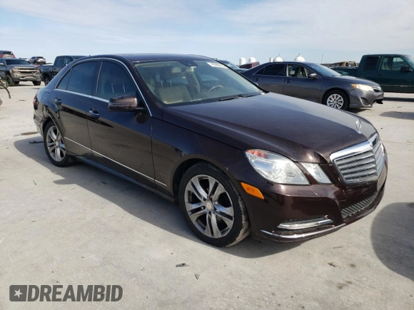 2011 Mercedes-Benz E 350 Luxury with VIN WDDHF5GB6BA465150, listed as a Copart auction lot 45989795 with 95,896 mi miles and Salvage Title. Bid and sale history available at DreamBid. Image 4.
