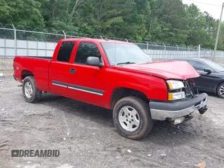 2005 Chevrolet Silverado 1500 Z71 with VIN 1GCEK19B25E216128, listed as a IAAI auction lot 42389176 with 201,680 mi miles and . Bid and sale history available at DreamBid. Image 1.
