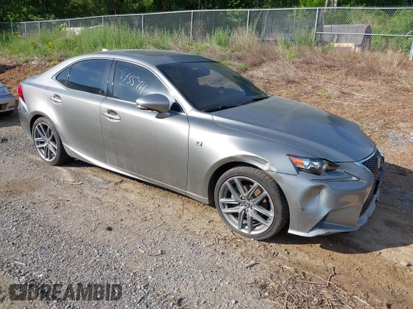 2015 Lexus IS 250 with VIN JTHCF1D2XF5029660, listed as a IAAI auction lot 42208629 with 82,601 mi miles and . Bid and sale history available at DreamBid. Image 1.
