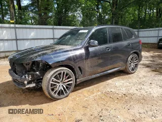 2021 BMW X5 sDrive40i with VIN 5UXCR4C01M9F19888, listed as a Copart auction lot 56418145 with 71,256 mi miles and Salvage title. Bid and sale history available at DreamBid. Image 1.