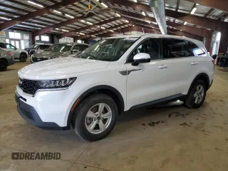 2023 Kia Sorento LX with VIN 5XYRGDLC0PG183341, listed as a Copart auction lot 46614645 with 49,479 mi miles and Salvage Title. Bid and sale history available at carsss.com. Image 1.