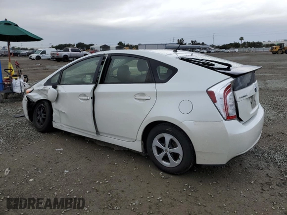 2015 Toyota Prius Four with VIN JTDKN3DU2F0467633, listed as a Copart auction lot 47850035 with 151,682 mi miles and Salvage Title. Bid and sale history available at DreamBid. Image 2.