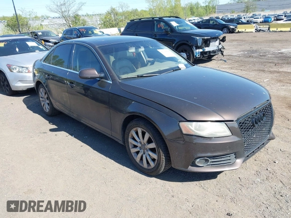 2011 Audi A4 2.0T Premium Plus with VIN WAUFFAFL1BN024858, listed as a IAAI auction lot 42125582 with 151,426 mi miles. Bid and sale history available at carsss.com. Image 1.