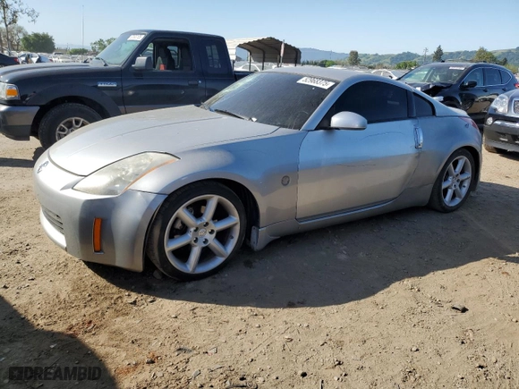 2003 Nissan 350Z Touring with VIN JN1AZ34E73T016672, listed as a Copart auction lot 52968375 with 125,844 mi miles and Salvage Title. Bid and sale history available at carsss.com. Image 1.