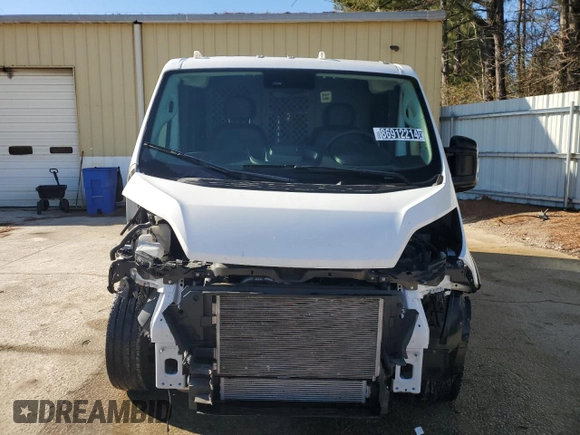 2023 Ram ProMaster Cargo with VIN 3C6LRVVG7PE559267, listed as a Copart auction lot 86912214 with 19,343 mi miles and Clean Title. Bid and sale history available at DreamBid. Image 5.