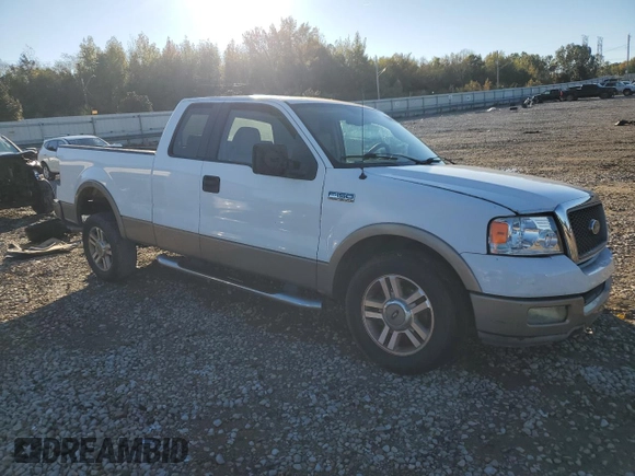 2005 Ford F-150 XLT with VIN 1FTPX12525NA57500, listed as a Copart auction lot 79481654 with 258,555 mi miles and Salvage Title. Bid and sale history available at carsss.com. Image 4.