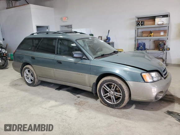 2002 Subaru Legacy Outback z VIN 4S3BH675127615429, wystawiony jako Copart lot #43357145 z przebiegiem 177 343 mil mil oraz Szkoda całkowita • Salvage title. Historia ofert i sprzedaży dostępna na DreamBid. Obrazek 4.