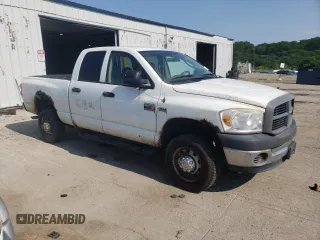2007 Dodge 2500 SLT with VIN 3D7KS28D07G828129, listed as a Copart auction lot 62472895 with 306,849 mi miles and Clean title. Bid and sale history available at DreamBid. Image 4.