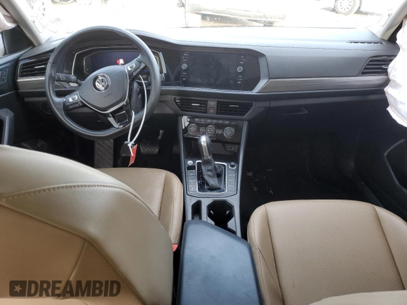 2019 Volkswagen Jetta SEL with VIN 3VWE57BU5KM230078, listed as a Copart auction lot 80635694 with 62,449 mi miles and Salvage title. Bid and sale history available at DreamBid. Image 8.