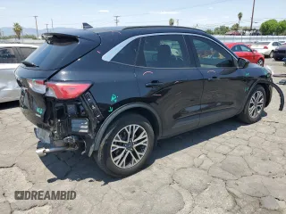 2020 Ford Escape SEL with VIN 1FMCU0H69LUC21227, listed as a Copart auction lot 65179165 with 23,043 mi miles and Salvage title. Bid and sale history available at DreamBid. Image 3.