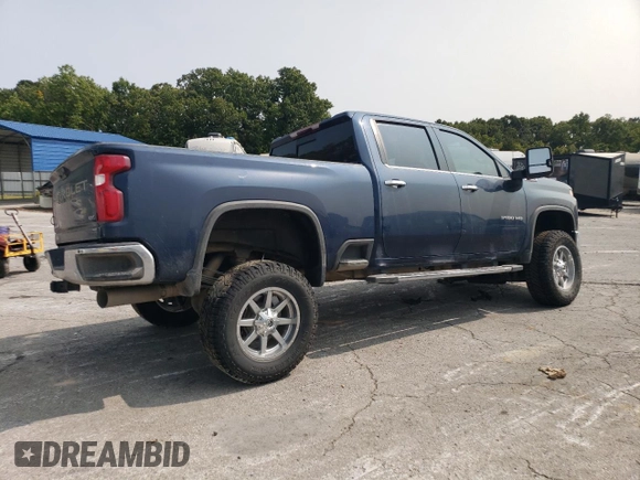 2022 Chevrolet Silverado 3500HD LTZ with VIN 2GC4YUEY0N1204440, listed as a Copart auction lot 79174864 with 27,414 mi miles and Salvage Title. Bid and sale history available at DreamBid. Image 3.