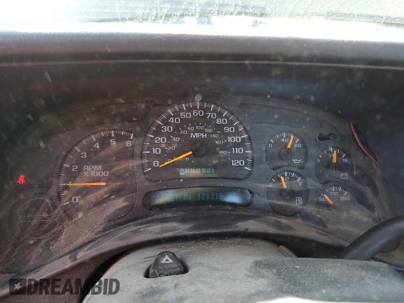 2005 Chevrolet Silverado 1500 Work Truck z VIN 1GCEC14X95Z105147, wystawiony jako Copart lot #45899345 z przebiegiem 121 210 mil mil oraz Szkoda całkowita • Salvage title. Historia ofert i sprzedaży dostępna na DreamBid. Obrazek 9.