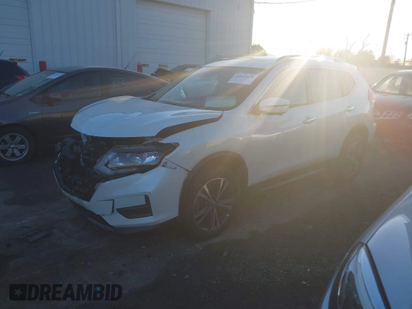 2019 Nissan Rogue SL with VIN 5N1AT2MV0KC841763, listed as a IAAI auction lot 40810670 with 54,315 mi miles and . Bid and sale history available at carsss.com. Image 2.