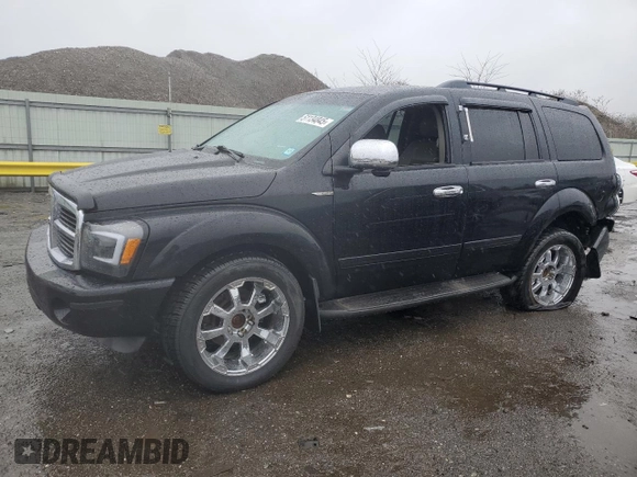 2005 Dodge Durango SLT z VIN 1D4HB48D35F590276, wystawiony jako Copart lot #51134845 z przebiegiem 186 604 mil mil oraz Szkoda całkowita • Salvage title. Historia ofert i sprzedaży dostępna na DreamBid. Obrazek 1.