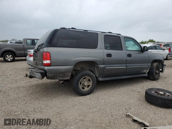 2002 Chevrolet Suburban LS z VIN 3GNEC16Z92G324689, wystawiony jako Copart lot #51615495 z przebiegiem Nie podano mil oraz Szkoda całkowita • Salvage title. Historia ofert i sprzedaży dostępna na DreamBid. Obrazek 3.