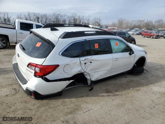 2018 Subaru Outback Limited with VIN 4S4BSANC1J3389030, listed as a Copart auction lot 46066065 with 0 mi miles and Salvage Title. Bid and sale history available at carsss.com. Image 3.