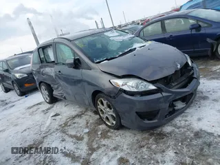 2010 Mazda 5 Sport with VIN JM1CR2WL4A0367159, listed as a IAAI auction lot 41329032 with 142,421 mi miles. Bid and sale history available at carsss.com. Image 1.
