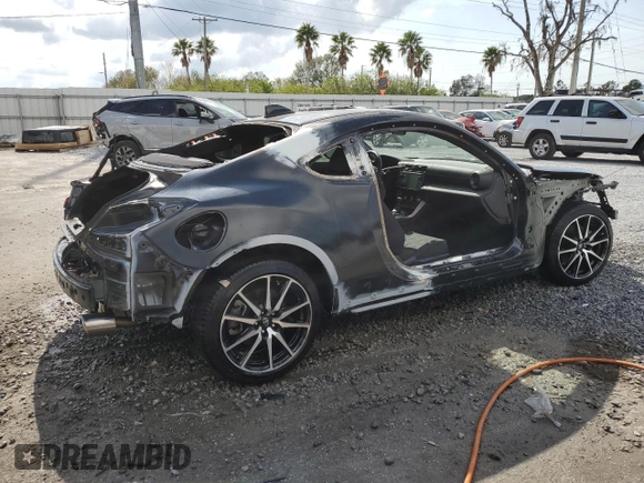 2023 Toyota GR86 with VIN JF1ZNBC18P8762759, listed as a Copart auction lot 42394545 with 16,469 mi miles and Salvage Title. Bid and sale history available at carsss.com. Image 3.