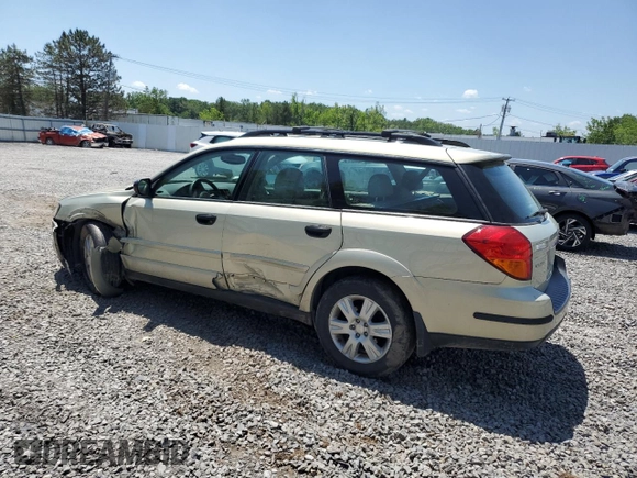 2005 Subaru Legacy Outback with VIN 4S4BP61C557317220, listed as a Copart auction lot 62354555 with 112,677 mi miles and Salvage title. Bid and sale history available at DreamBid. Image 2.