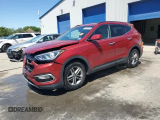 2017 Hyundai Santa Fe 2.4L z VIN 5XYZUDLB6HG491731, wystawiony jako Copart lot #58917365 z przebiegiem 122 296 mil mil oraz Szkoda całkowita • Salvage title. Historia ofert i sprzedaży dostępna na DreamBid. Obrazek 1.