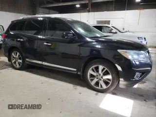 2015 Nissan Pathfinder S with VIN 5N1AR2MMXFC681953, listed as a Copart auction lot 80272294 with 103,942 mi miles and Salvage title. Bid and sale history available at DreamBid. Image 4.