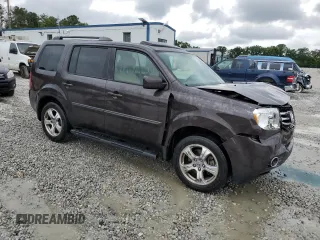 2013 Honda Pilot EX-L with VIN 5FNYF3H52DB015271, listed as a Copart auction lot 56126895 with 100,142 mi miles and Salvage title. Bid and sale history available at DreamBid. Image 4.