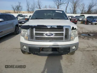 2011 Ford F-150 XLT with VIN 1FTFW1ET0BFC13533, listed as a Copart auction lot 47550285 with 153,757 mi miles and Salvage Title. Bid and sale history available at carsss.com. Image 5.